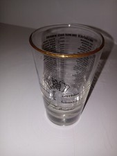 Vintage 1969 Indianapolis Motor Speedway Winner Glass Tony Hulman Indy 500 8 oz