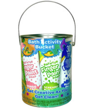 Crayola Bath Activity Bucket   30-Piece Set New get Creative As You Get Clean