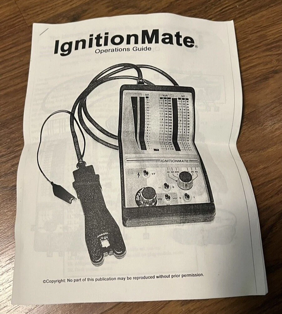 TecMate TS 91 IgnitionMate Peak Voltage Ignition tester