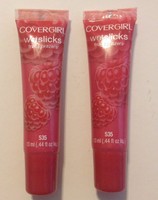 Covergirl Wetslicks Fruit Spritzers Raspberry Splash 535 Lot Of 2 Ships Fast Covergirl Wetslicks Fruit Spritzers Raspberry Splash 535 Lot Of 2 Ships Fast