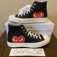 comme des garcons converse size 13 mens