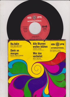Harlekin - Siw Malmkvist - EP - Single 7'' Vinyl SR International near mint 