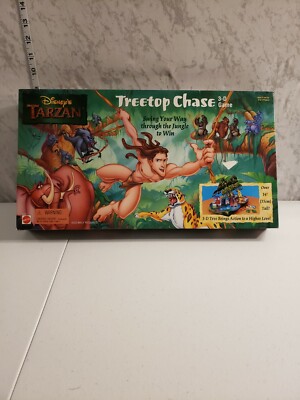 Vintage Disney Tarzan 3D Treetop Chase Board Game By Mattel | eBay