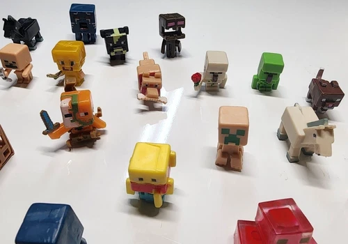 My World Magnetic Building Block Set STEM Mine Craft Toys Tiles Pixel Cube 2CM - Picture 35 of 78