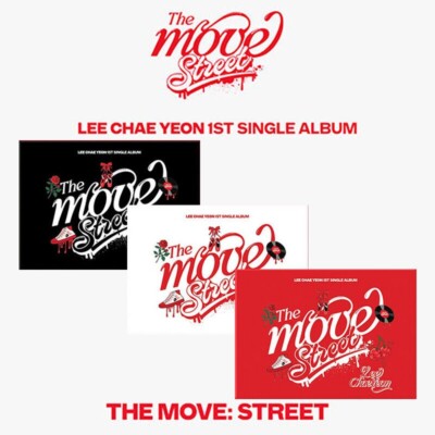 LEE CHAE YEON THE MOVE : STREET 1st Single Album POCA Ver RANDOM/QR Karte+2Karte