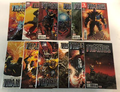Thanos (2017) #1-12 (VF/NM) Set ~ Marvel Comics | Le Mire | Deodato