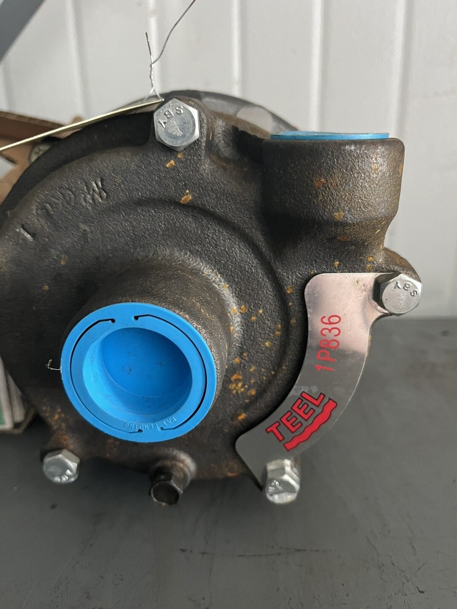 ぴっぷ　TP M centrifugal Teel Pump close coupled with dayton motor 1P836