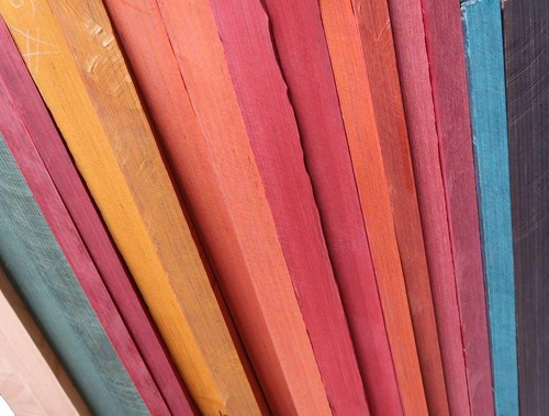 Purple Ice Blue REZYWOOD Legno Stabilizzato 71x23x5cm - Foto 11 di 12