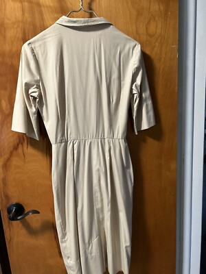 Cos Cob Dress Vintage Beige Size 11/12