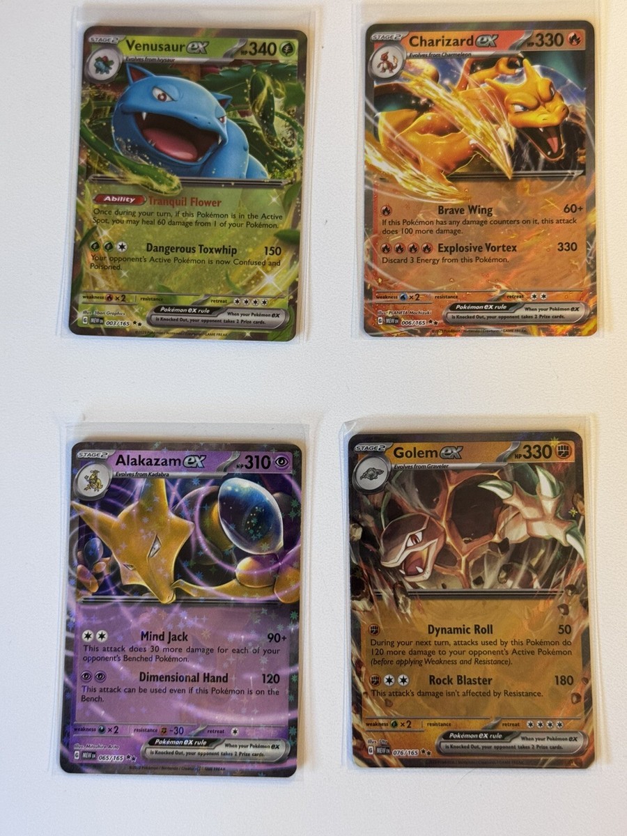 pokemon set with 165 cards Venusaur Ex Price Venusaur Ex SR 184/165 - Card 151 SV2a - Japanese Scarlet & Violet This specific card features a stunning Pokemon - Expedition Base Set