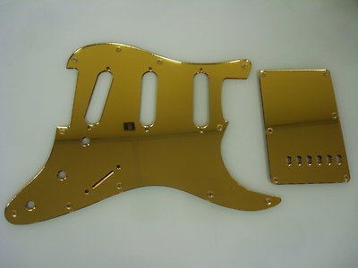 Proteggi La Tua Chitarra Con Stile! Battipenna Per Telecaster Colore Oro Specchio