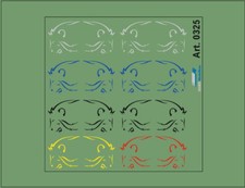 H0/1:87 DIS0325 MAN FH Dekor Decal, anwendbar für Zugmaschienen