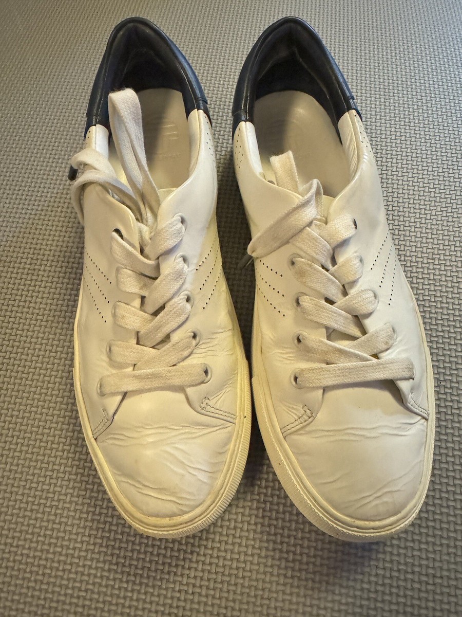 Tory Burch Sport Shoes Womens Size 7M White Leather Perforated
