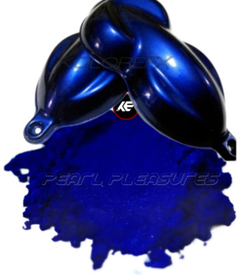 Plasma Deep Blue Pearl Pigment Paint Dip Resin Art Gloss Clear KolorEFX