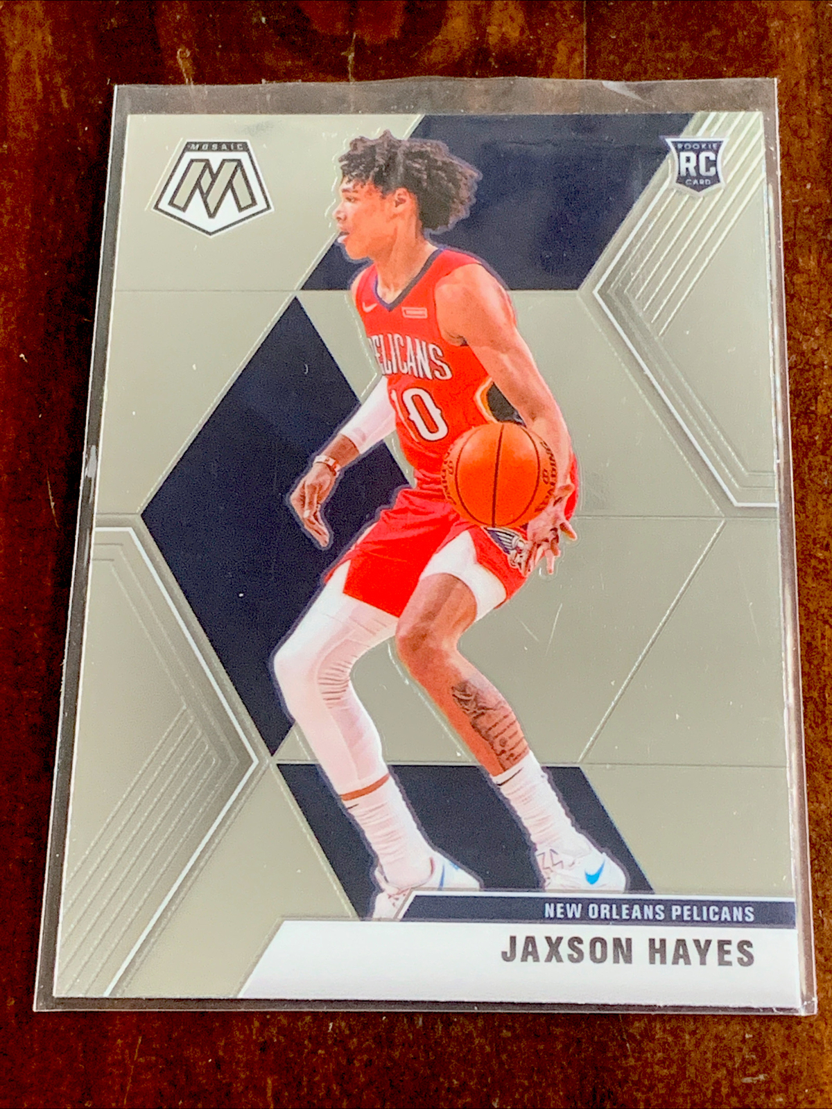 2019-20 Panini Mosaic Jaxson Hayes RC New Orleans Pelicans #221