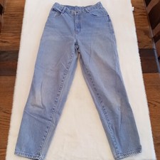 Vintage Gitano Jeans Women's 10 Tall High Waist Tapered Leg Mom 90s Blue Denim