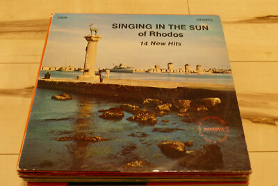 VA Sampler - Singing in the sun of Rhodos - Greece Hits 70s - Album Vinyl LP