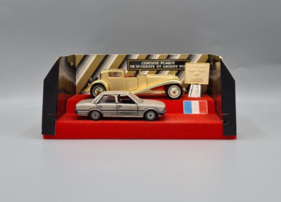 Coffret Prestige SOLIDO Centenaire France - Versions Or Et Argent - État Très Bon