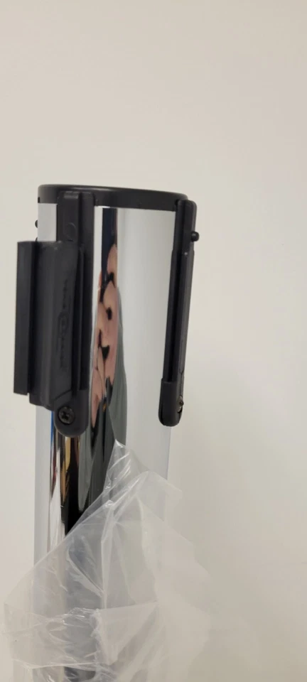 Tensabarrier Post, 13' L Dark Green Belt, 36.5" No Base 889F-1P-1P-MAX-NO-G7X-C - Image 3 of 4