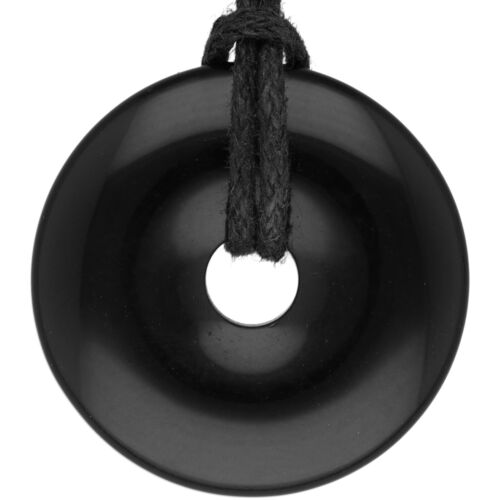 Edelstein Donut Anhänger Ø 30 mm PI Stein große Auswahl Pi Stein Donutstein - Bild 60 von 81