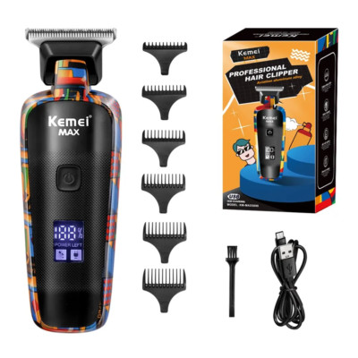 Kemei KM-5090 Professional Hair Clipper Trimmer USB Rechargeable Men Barber