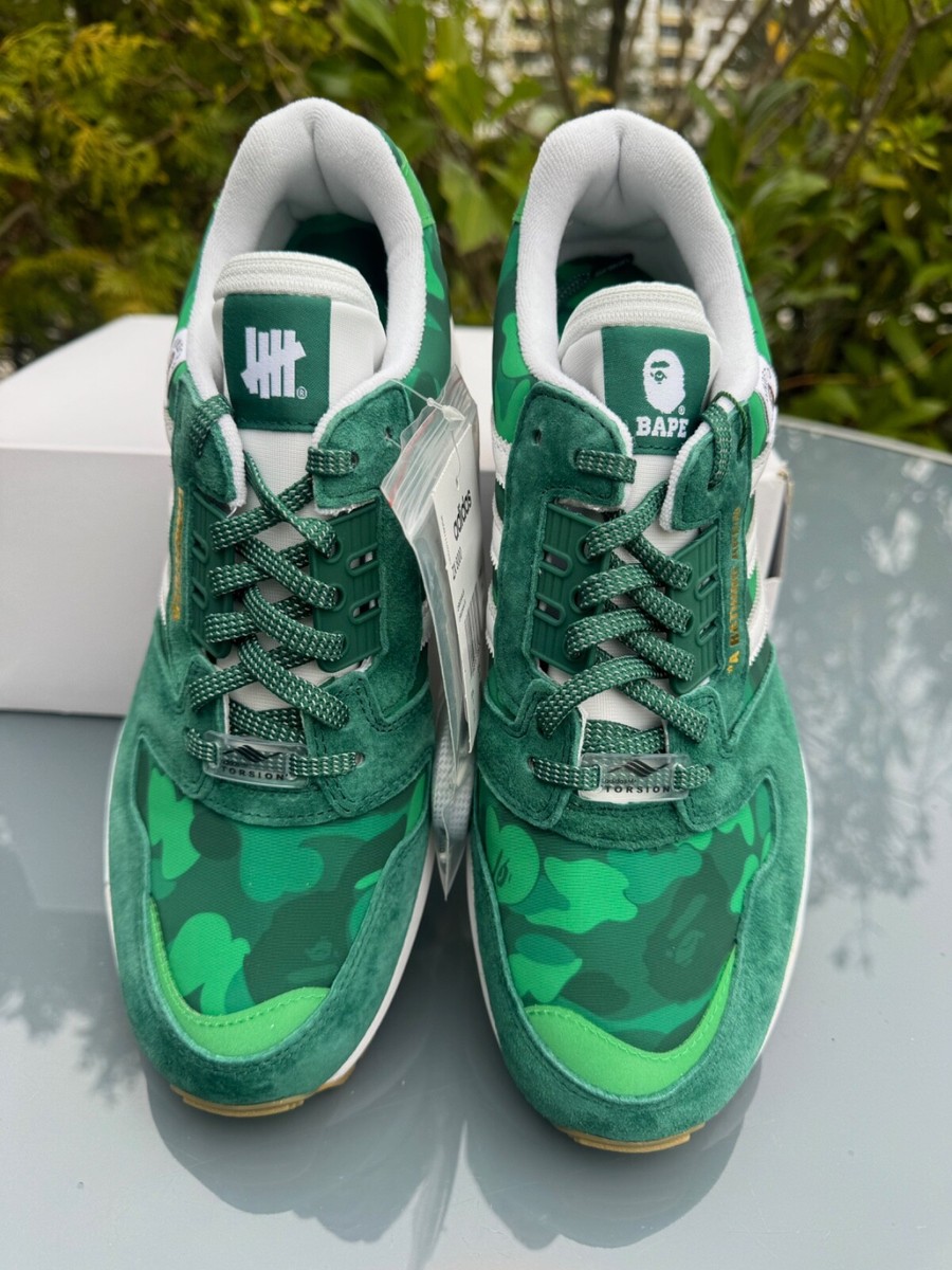 adidas ZX 8000 x BAPE x UNDEFEATED green (2020) 7 9 | 40 43 FY8851