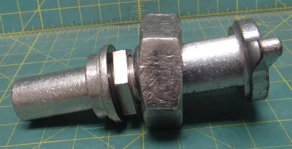 Manual Shut Off Gate Valve Handle Aluminum Missing Wedge Gate 8in L 6in W 3in H - Image 3 of 4