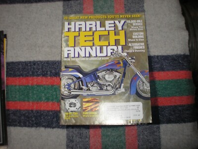 July 2001 Harley TECH Annual Magazine Custom Building Alternative Finish Free SH