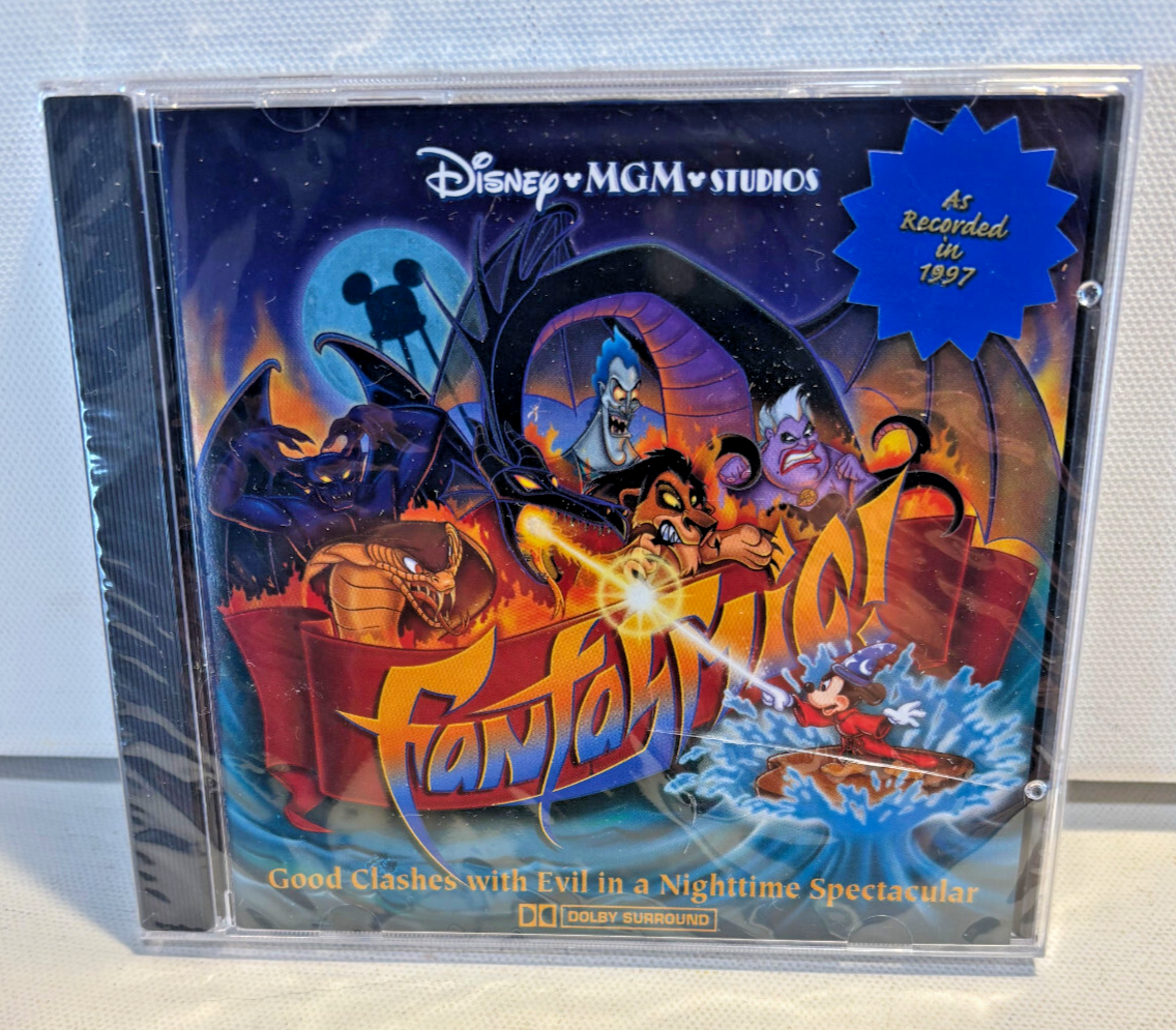 1998 Disney Fantasmic Good Clashes With Evil in a Nighttime