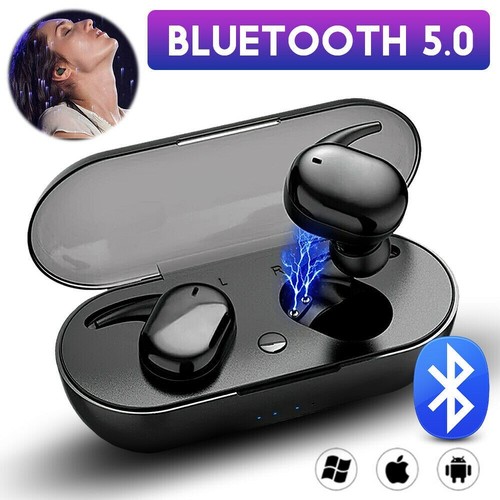 Audifonos inalambricos Auriculares Para For iPhone Samsung Android Bluetooth 5.0 - Picture 1 of 12