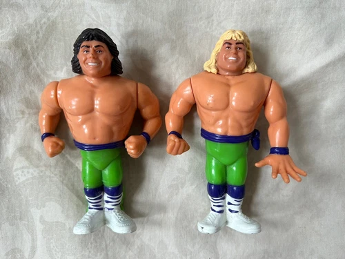 The Rockers Shawn & Marty Complete WWF Wrestling 1991 Hasbro Titan Sports Figure