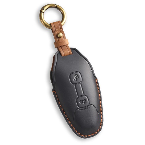 Leather Motorcycle Key Cover Case Shell For Piaggio Vespa GTS300 GT S300 GTS 300 - Picture 6 of 9