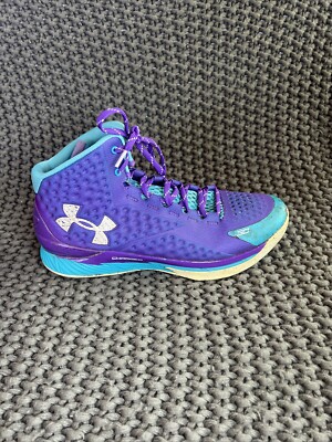 Under Armour UA Curry 1 Father To Son Purple & Blue Sneakers Shoes