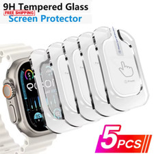 Tempered Glass for Apple Watch Ultra 2 49Mm Anti-Scratch Screen Protector for Iw