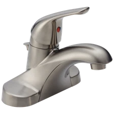 Delta Foundations Bathroom Faucet Plastic Pop-Up Stainless-Certified Refurbished