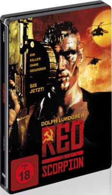 Red Scorpion ( Action Kult STEELBOOK UNCUT ) Dolph Lundgren, M. Emmet Walsh NEU