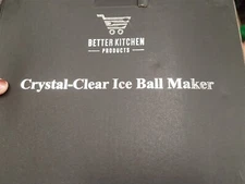 Better Kitchen Products Crystal Clear Ice Ball Maker