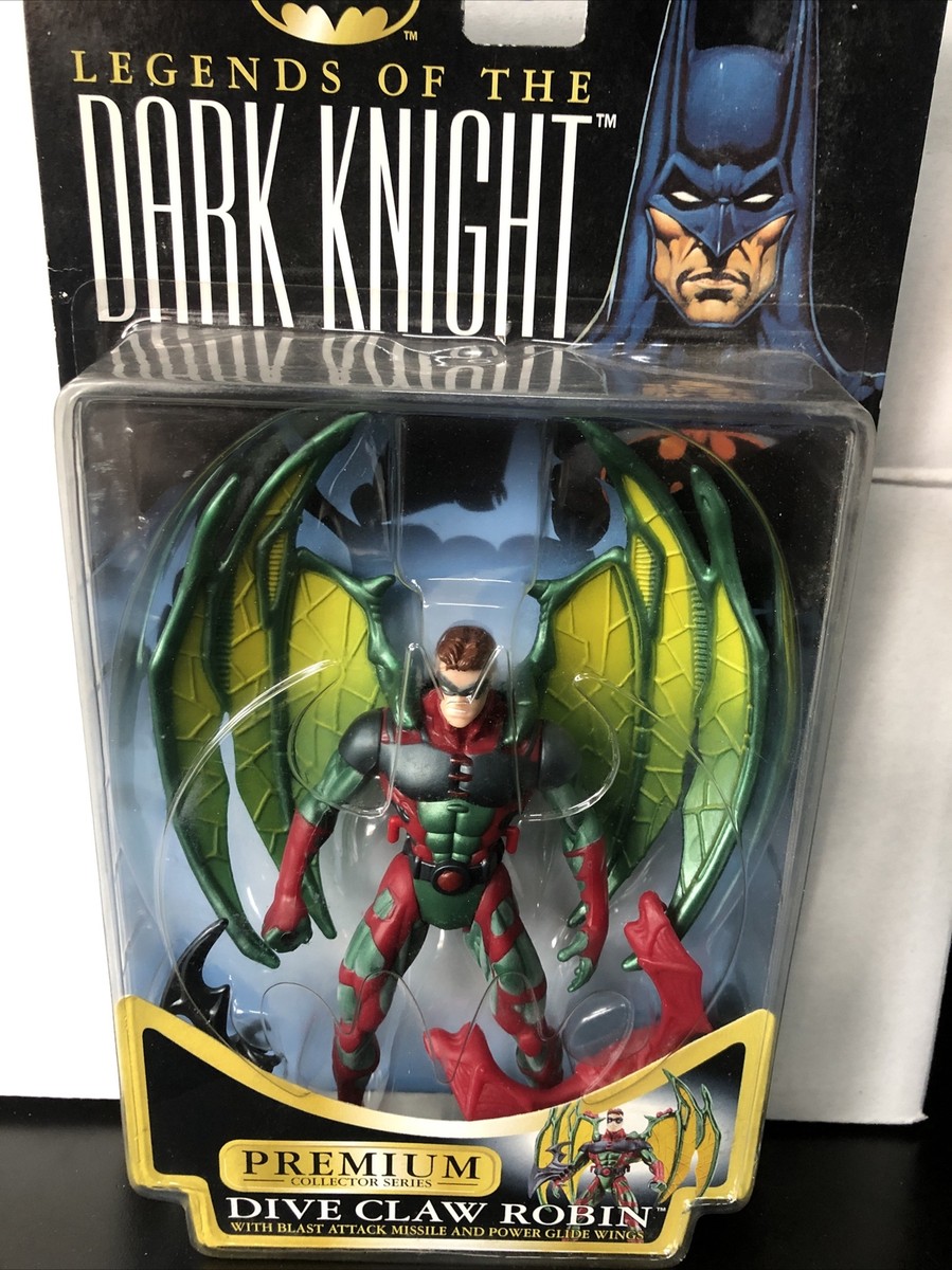 1996 Kenner Batman Legends Of The Dark Knight DIVE CLAW ROBIN