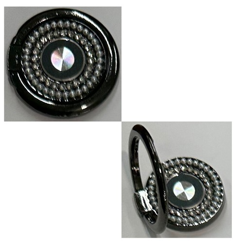 For iPhone /Samsung Finger Ring Holder Metal Plate Rotating Magnetic Grip - Picture 6 of 12