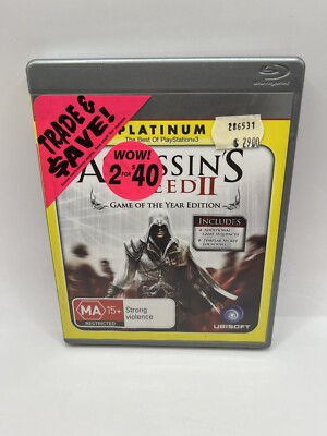 Jogo Assassin's Creed 2 PS3 Original Mídia Física Game - Melhora o Preço