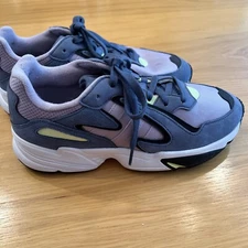 Men’s ADIDAS Yung 96 Chasm EE7234 Running Shoes Chasm Grey Sz 8 Preowned