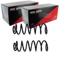 2X Maxgear Fahrwerksfedern Hinten Passend FÜR CitroËN Berlingo C4 Peugeot