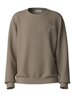 Name IT Nkmlamar Sweatshirt Jungen, Blau, Baumwolle, Modell-Nr. Nreg