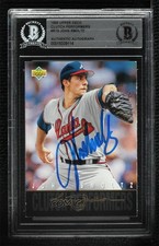 BAS 1993 Upper Deck Clutch Performers John Smoltz #R19 BGS Authentic HOF ow6