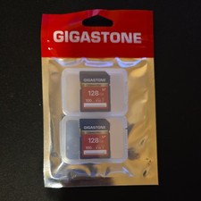 128GB SDXC Card 2-Pack, Camera Plus, UHS-I U3 Class 10 SD Memory Card Full HD...