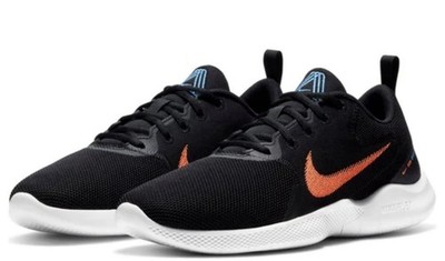 Size 10.5 - NEW Mens Nike Flex Experience Run 10 Black Total Orange