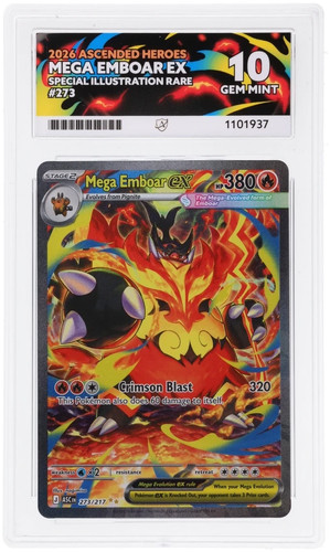 Mega Emboar ex graded ACE 10 for sale on eBay