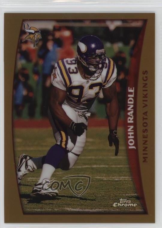 1998 Topps Chrome Refractor John Randle #138 HOF