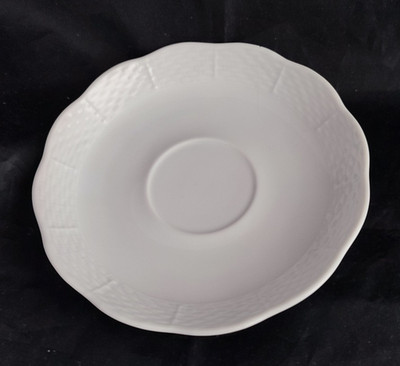 1 Unterteller - Herend Osier weiß - Ø ca. 14 cm - höhe ca. 2 cm - 2.Wahl ?