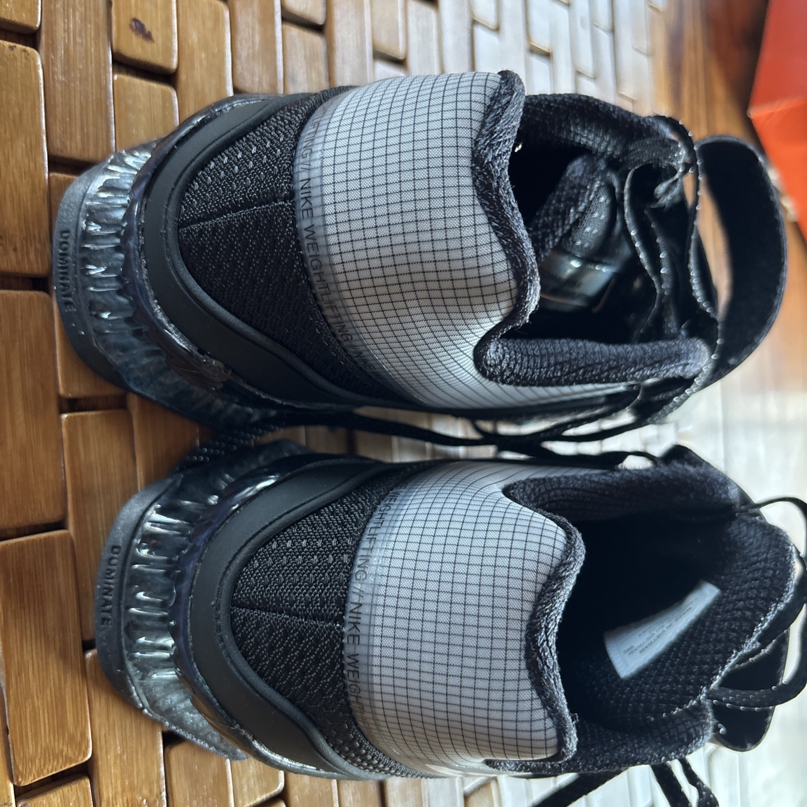 Size 11- Nike Romaleos 4 Black White. New. image 5